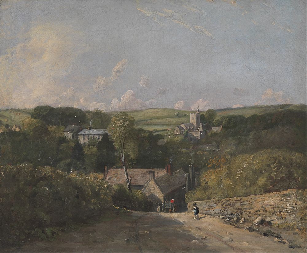 Osmington Village 1816 art print by John Constable for $57.95 CAD