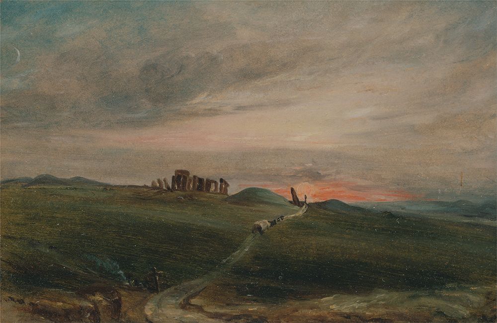 Stonehenge at Sunset art print by John Constable for $57.95 CAD