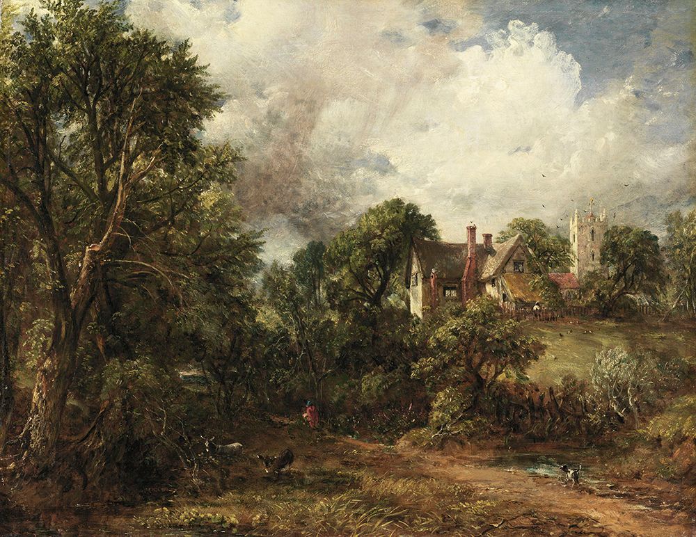 The Glebe Farm 1827 art print by John Constable for $57.95 CAD