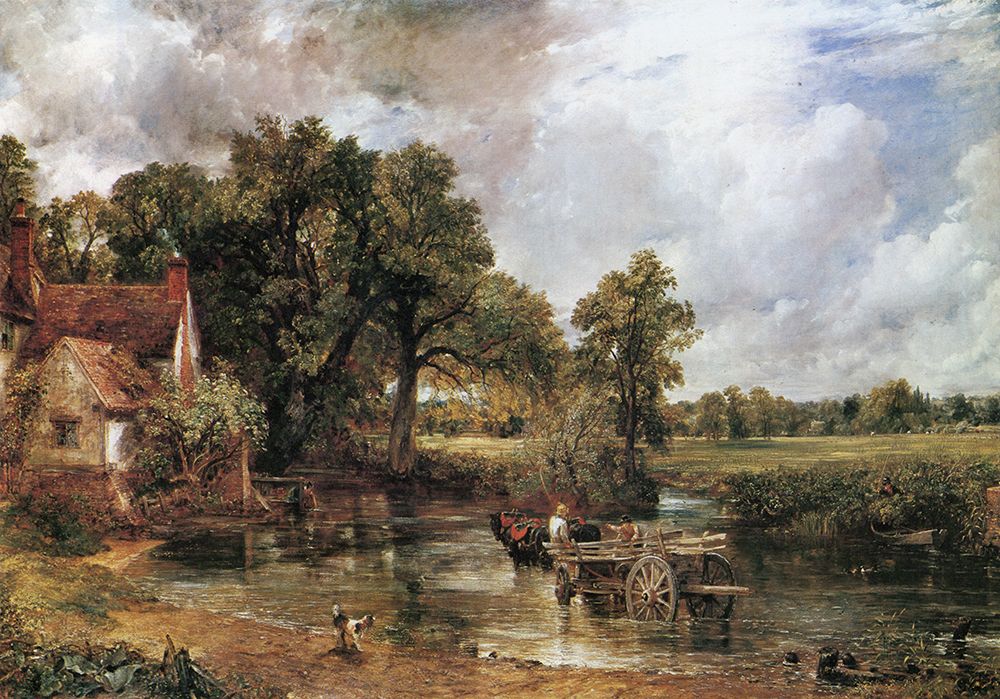 The Haywain 1821 art print by John Constable for $57.95 CAD
