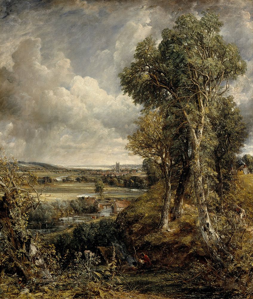 The Vale of Dedham art print by John Constable for $57.95 CAD