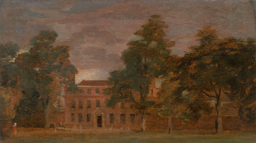 West Lodge, East Bergholt 1813 art print by John Constable for $57.95 CAD