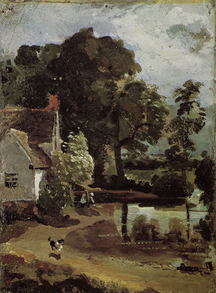 Willy Lotts house 1810 art print by John Constable for $57.95 CAD
