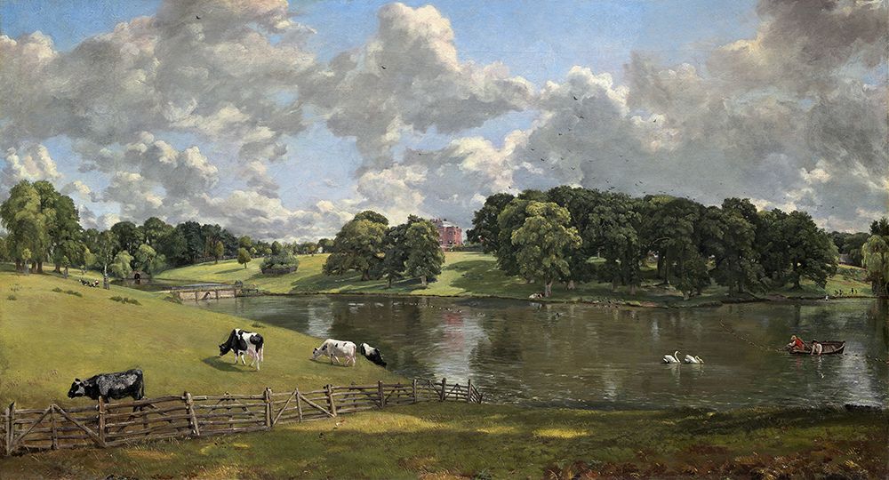 Wivenhoe Park, Essex 1816 art print by John Constable for $57.95 CAD