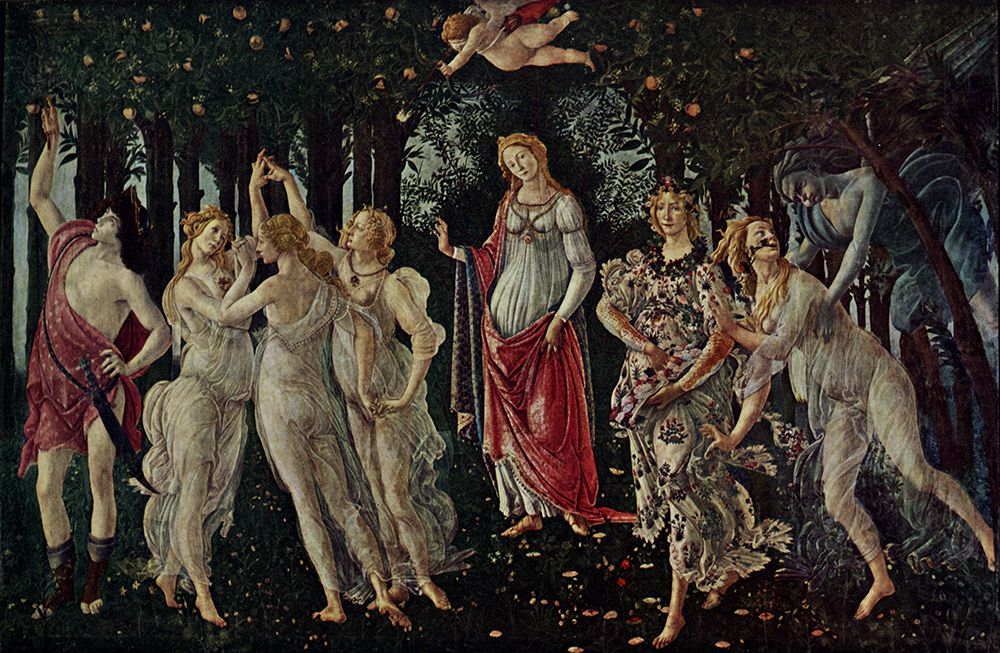 Primavera 1470 art print by Sandro Botticelli for $57.95 CAD