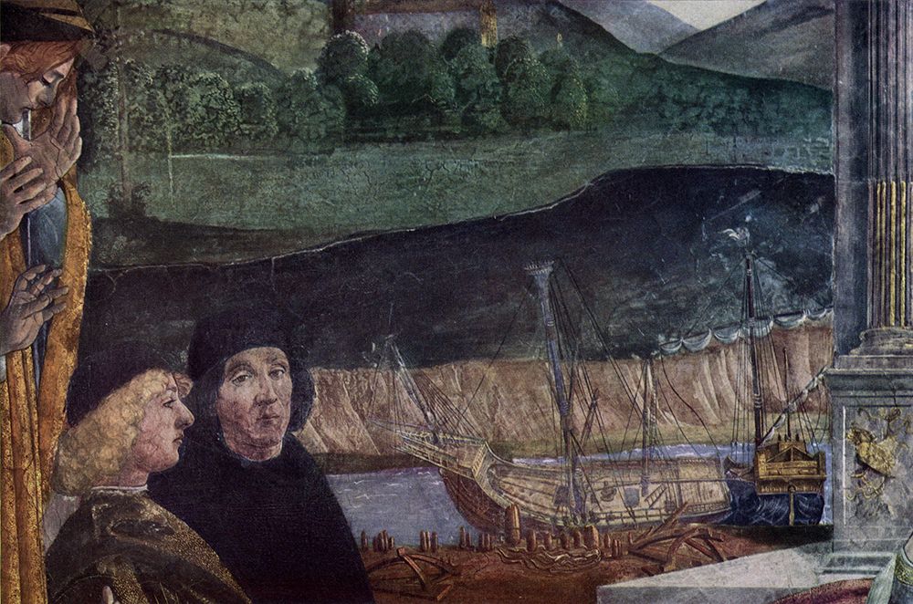 Punishment of Korah, Dathan and Abiram detail 1481 art print by Sandro Botticelli for $57.95 CAD