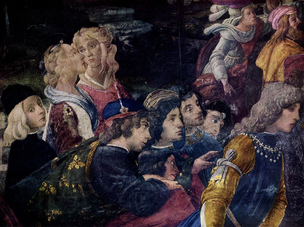 Purification of the Leper detail 1481 art print by Sandro Botticelli for $57.95 CAD