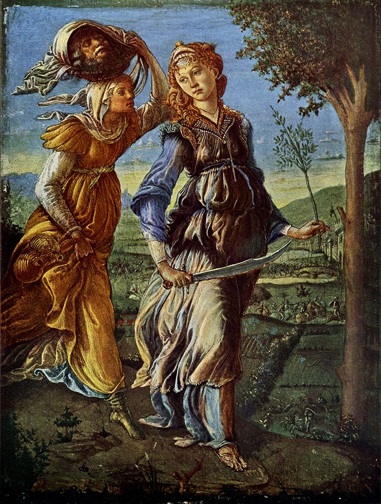 The Return of Judith ca 1472 art print by Sandro Botticelli for $57.95 CAD
