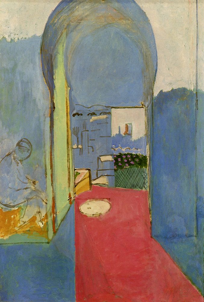 Entrance to the Kasbah 1912 art print by Henri Matisse for $57.95 CAD