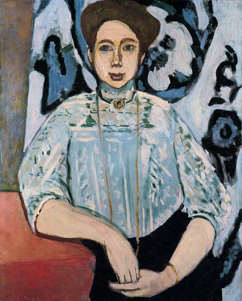 Greta Moll 1908 art print by Henri Matisse for $57.95 CAD