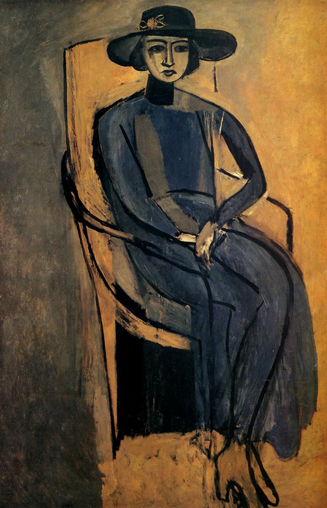 Greta Prozor 1916 art print by Henri Matisse for $57.95 CAD
