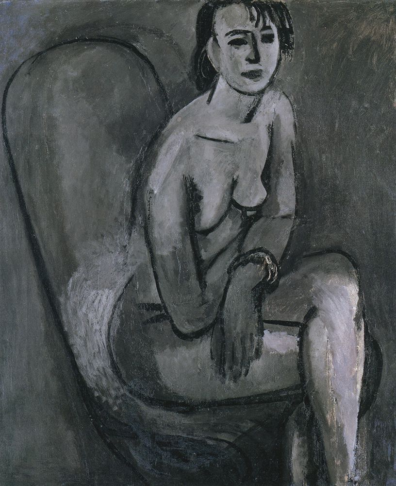Grey Nude with Bracelet 1913 art print by Henri Matisse for $57.95 CAD