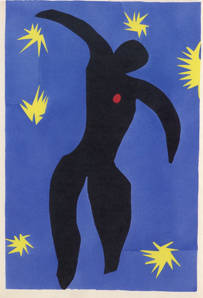 Icarus from Jazz 1947 art print by Henri Matisse for $57.95 CAD