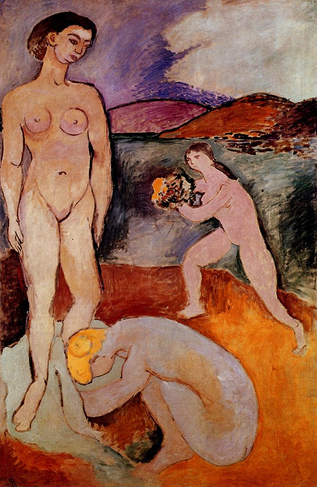 Le Luxe I 1907 art print by Henri Matisse for $57.95 CAD