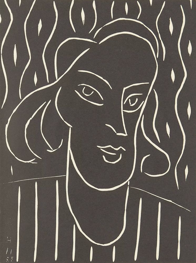 Lino-cut 1938 art print by Henri Matisse for $57.95 CAD
