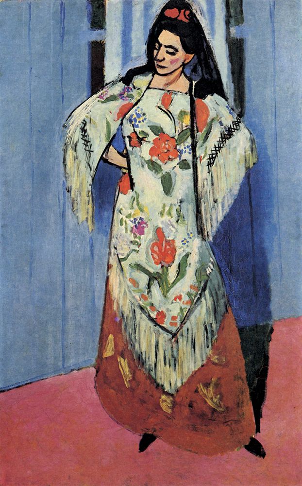 Manila Shawl 1911 art print by Henri Matisse for $57.95 CAD