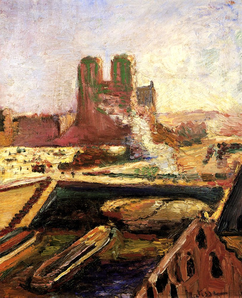 Notre Dame 1900 art print by Henri Matisse for $57.95 CAD