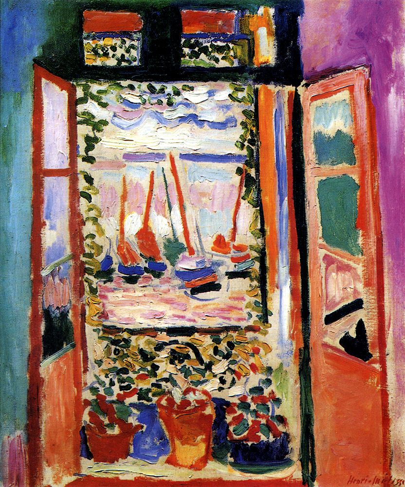 Open Window, Collioure 1905 art print by Henri Matisse for $57.95 CAD
