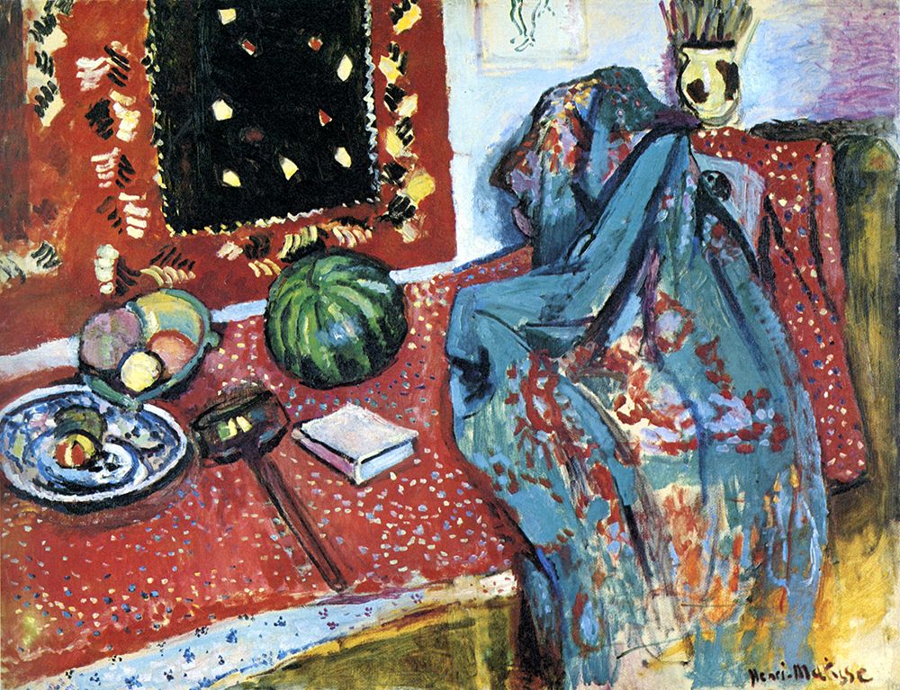 Oriental Rugs 1906 art print by Henri Matisse for $57.95 CAD