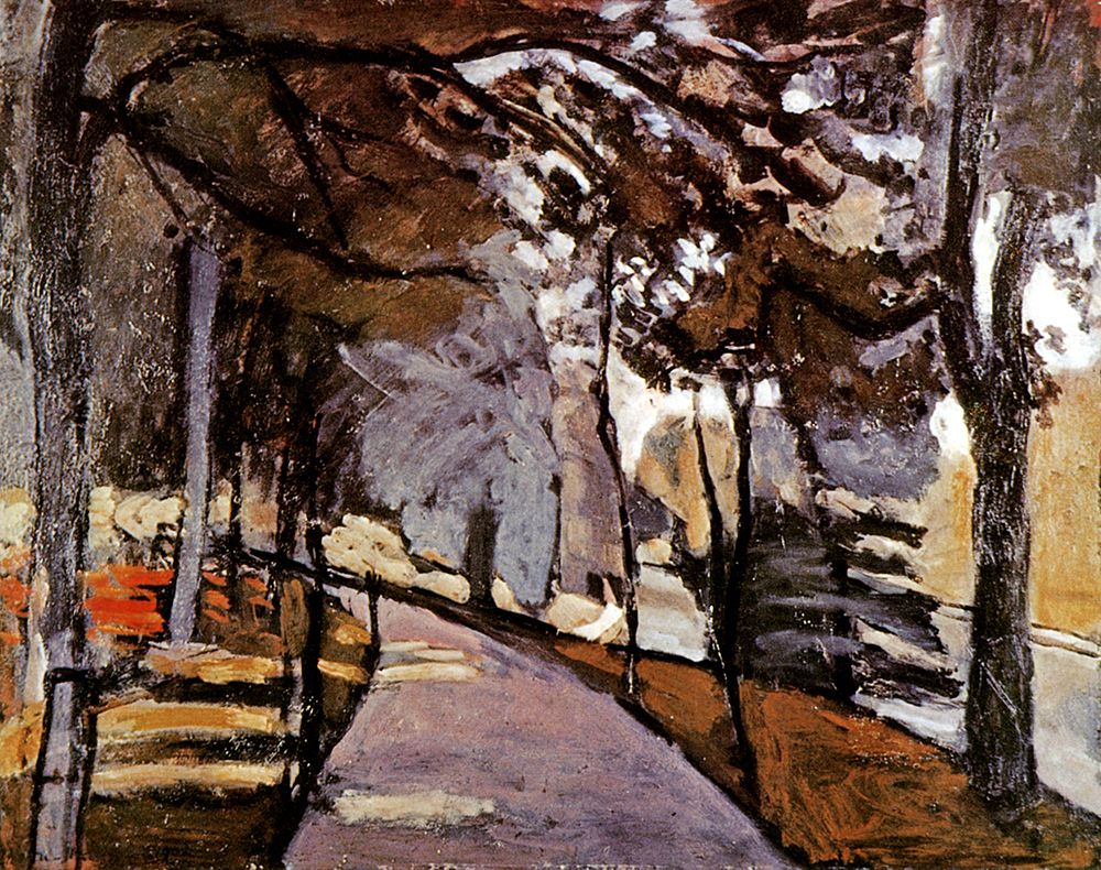 Path in the Bois de Boulogne 1902 art print by Henri Matisse for $57.95 CAD