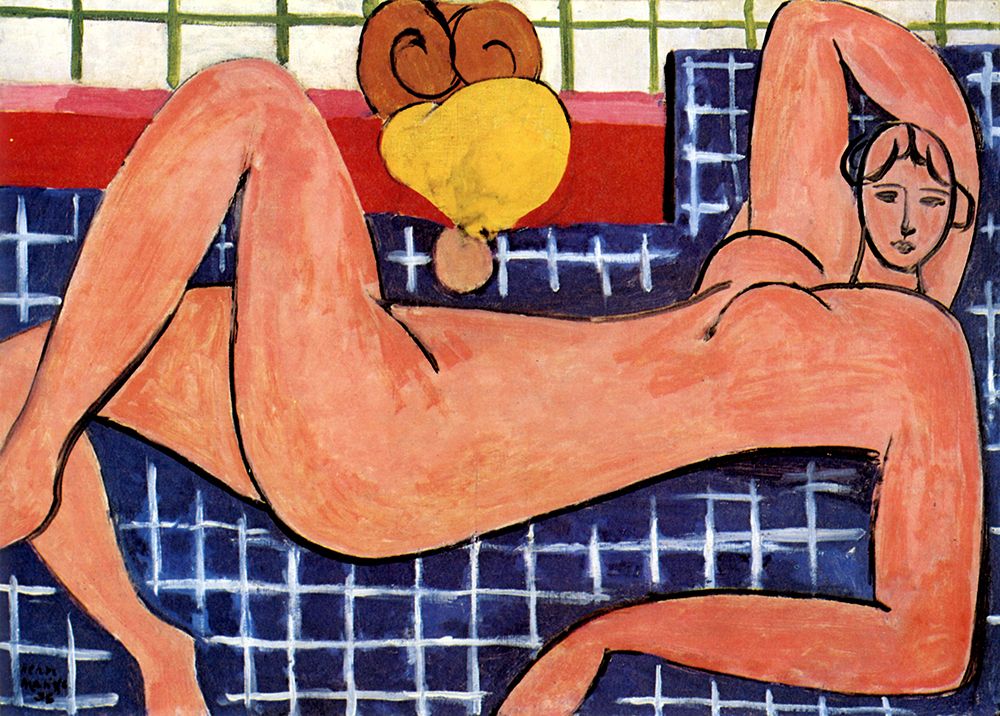 Pink Nude 1935 art print by Henri Matisse for $57.95 CAD