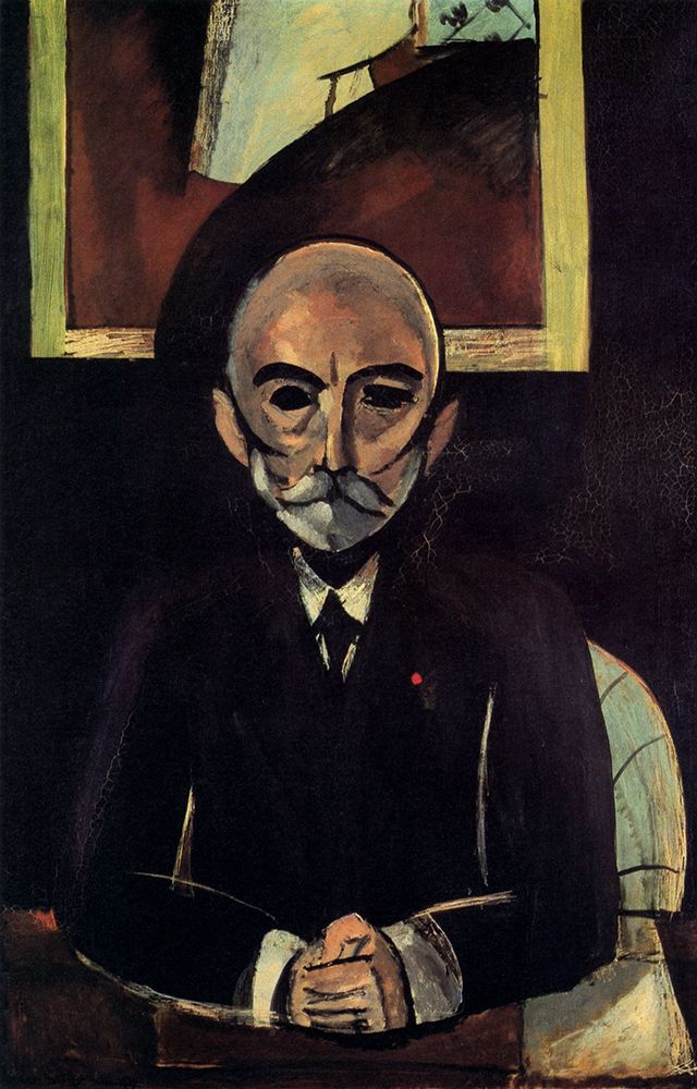Portrait of Auguste Pellerin 1916 art print by Henri Matisse for $57.95 CAD