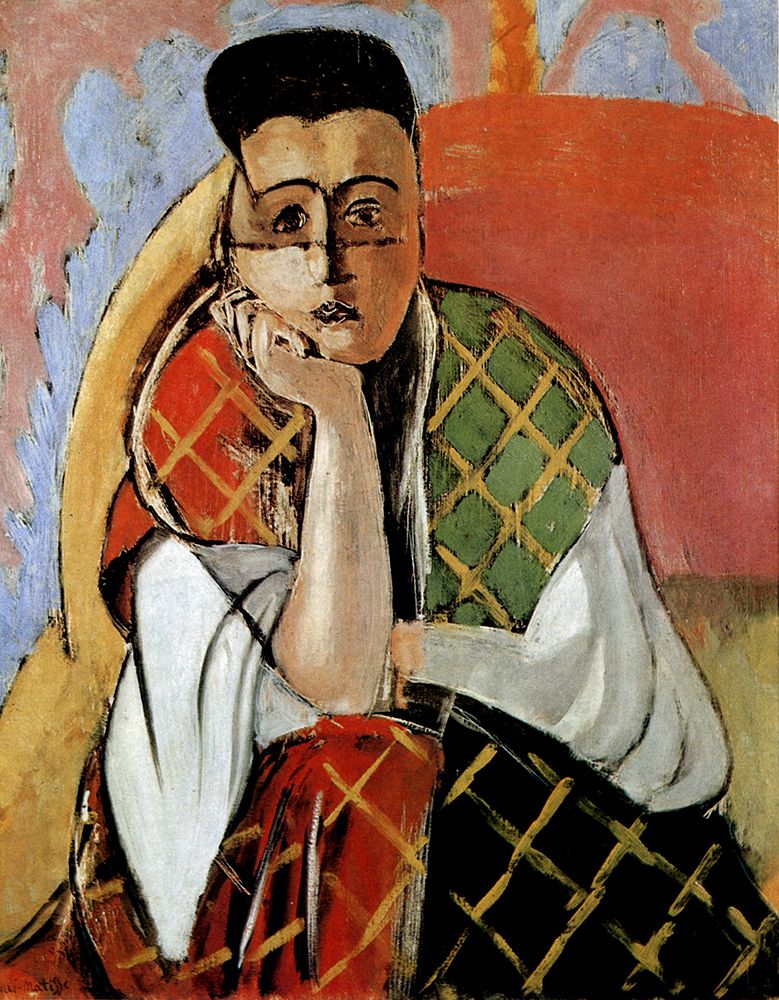 Woman with a Veil 1927 art print by Henri Matisse for $57.95 CAD