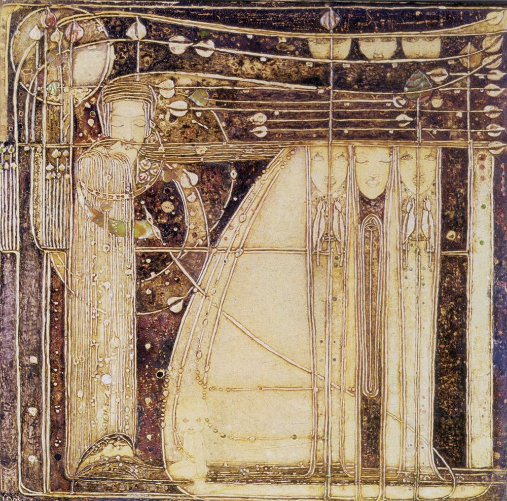 The Opera of the Wind ca 1902 art print by Margaret Macdonald Mackintosh for $57.95 CAD