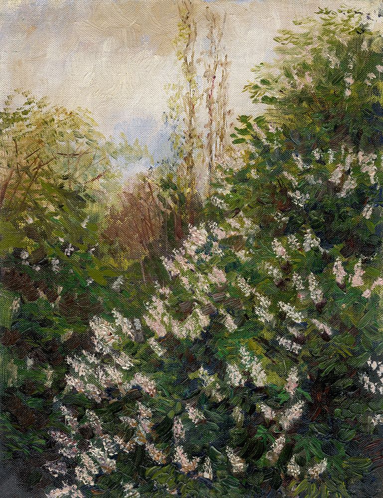 Lilac on the Edge of the Forest art print by Laszlo Mednyanszky for $57.95 CAD