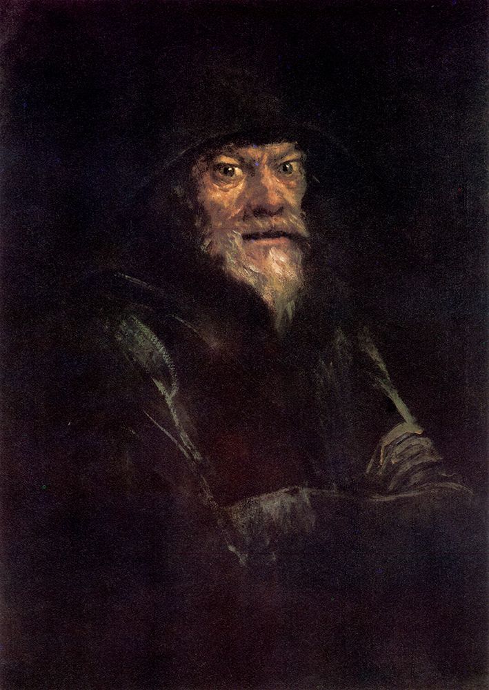 Old Man 1896 art print by Laszlo Mednyanszky for $57.95 CAD