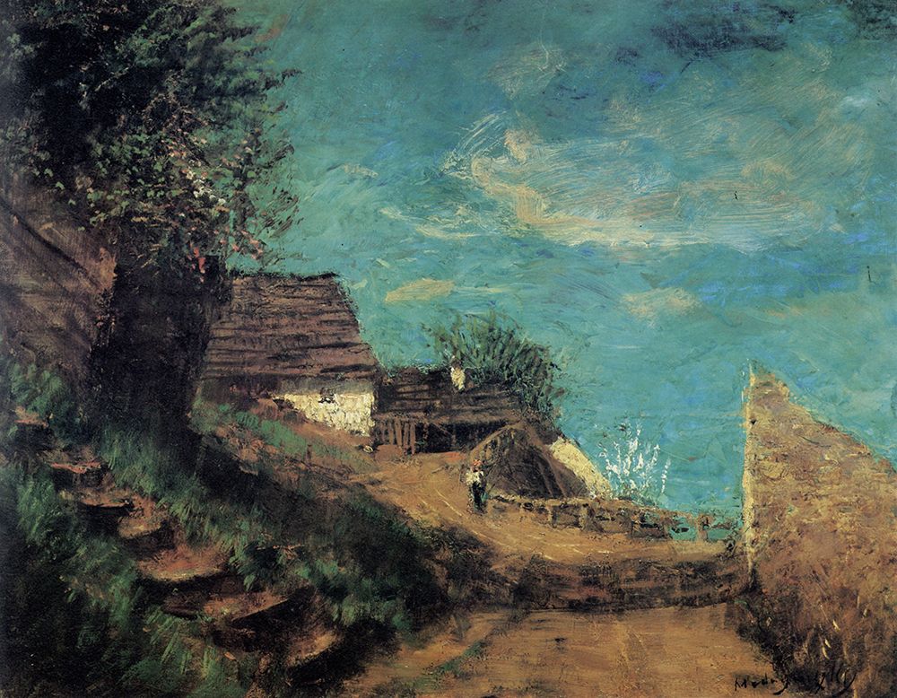 Mednyanszky, Laszlo art print by Part of Taban ca 1900 for $57.95 CAD