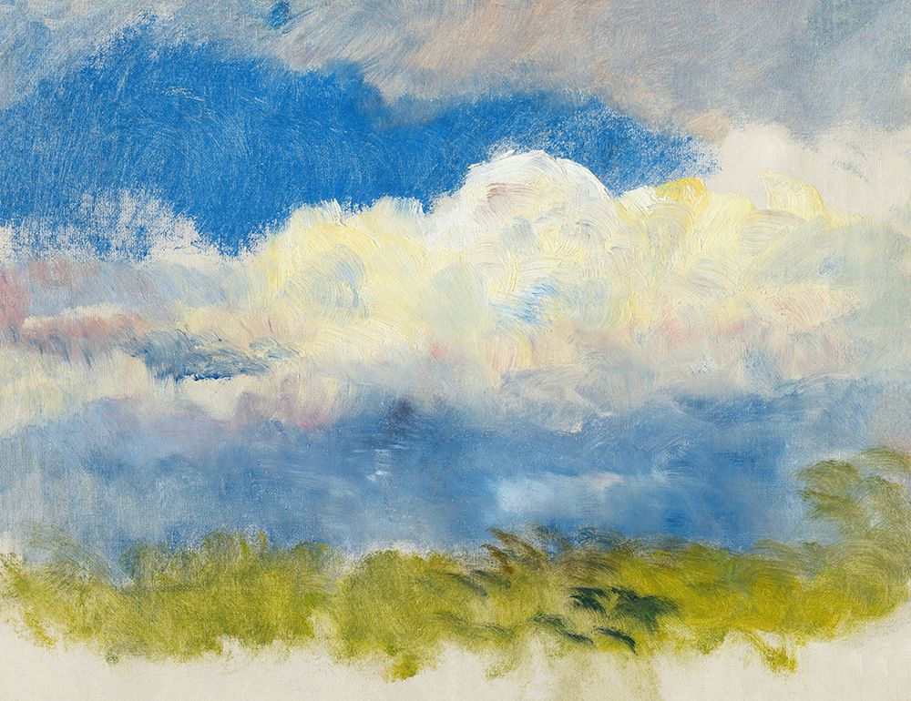 Study of Spring Sky 1890 art print by Laszlo Mednyanszky for $57.95 CAD