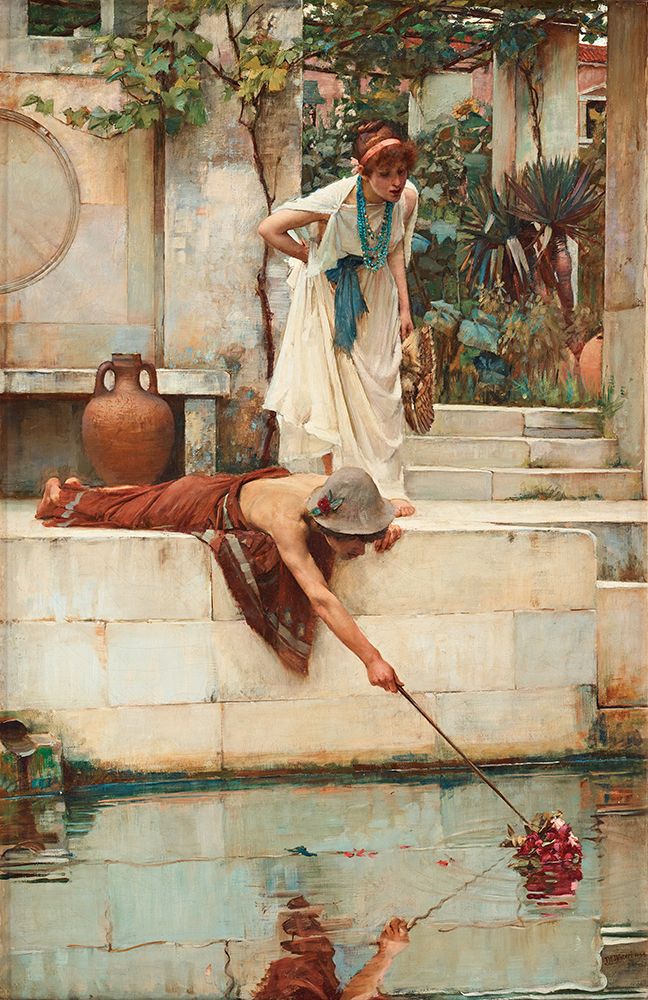 Waterhouse, John William art print by The Rescue ca 1890 for $57.95 CAD