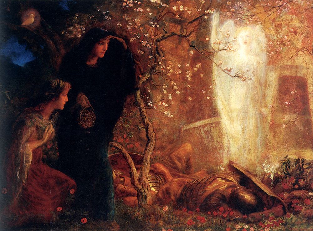 Hughes, Arthur art print by The First Easter 1893 He is Risen for $57.95 CAD