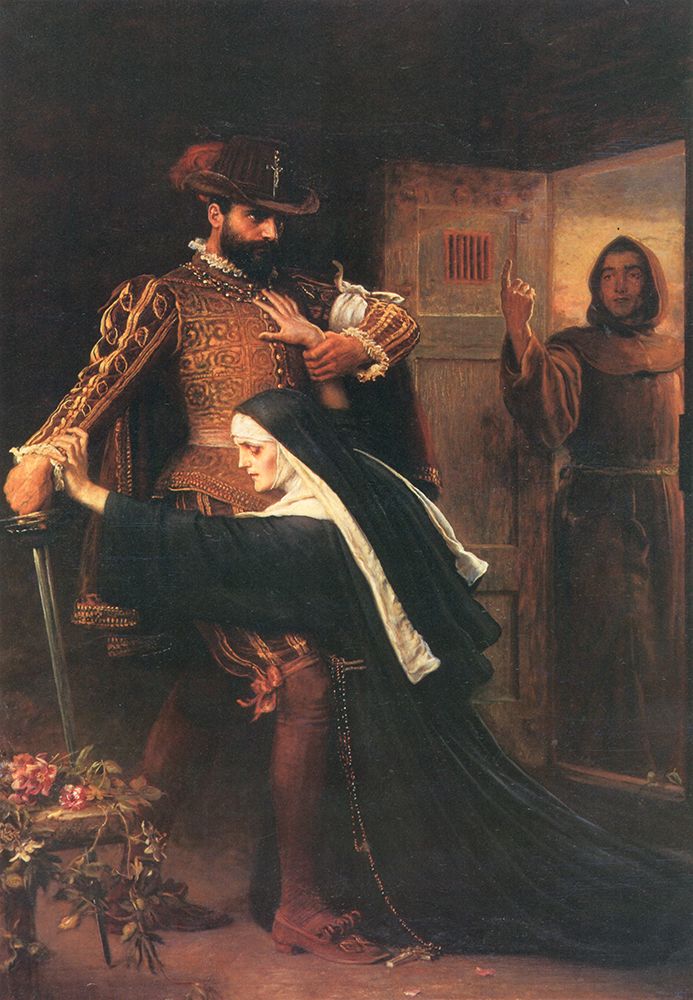 Millais, John Everett art print by St. Bartholomews Day 1572 1886 Mercy for $57.95 CAD