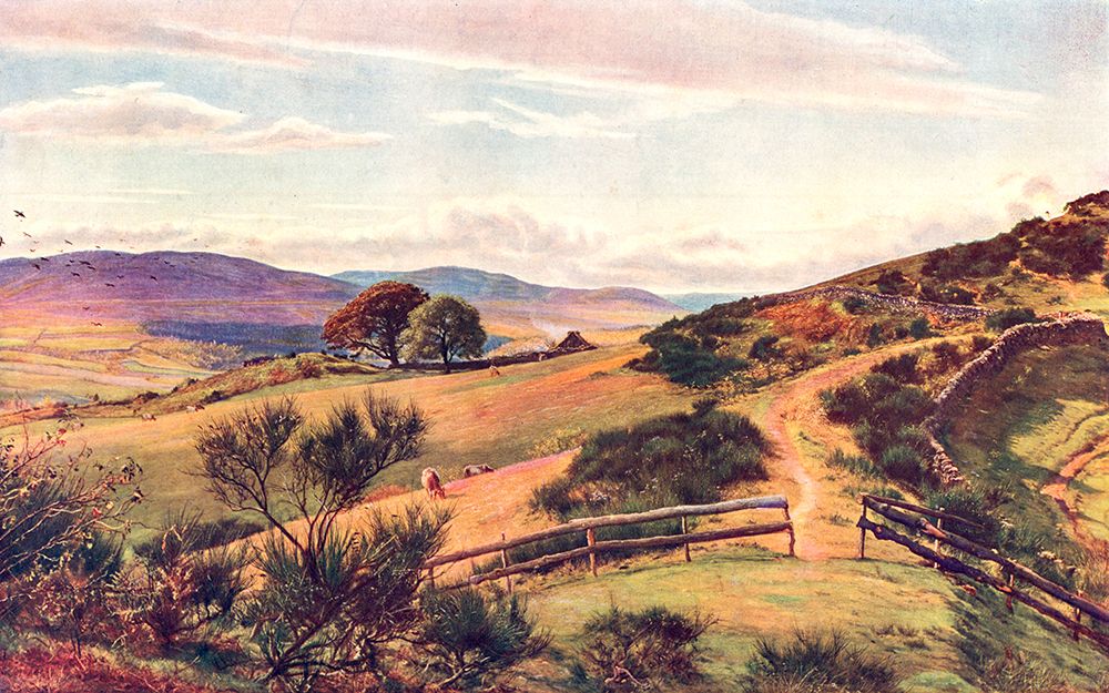 Millais, John Everett art print by The Fringe of the Moor 1874 for $57.95 CAD