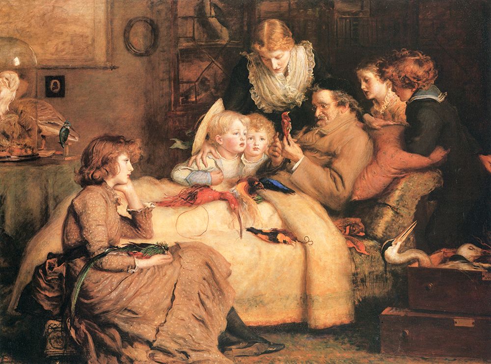Millais, John Everett art print by The Ornithologist 1885 for $57.95 CAD