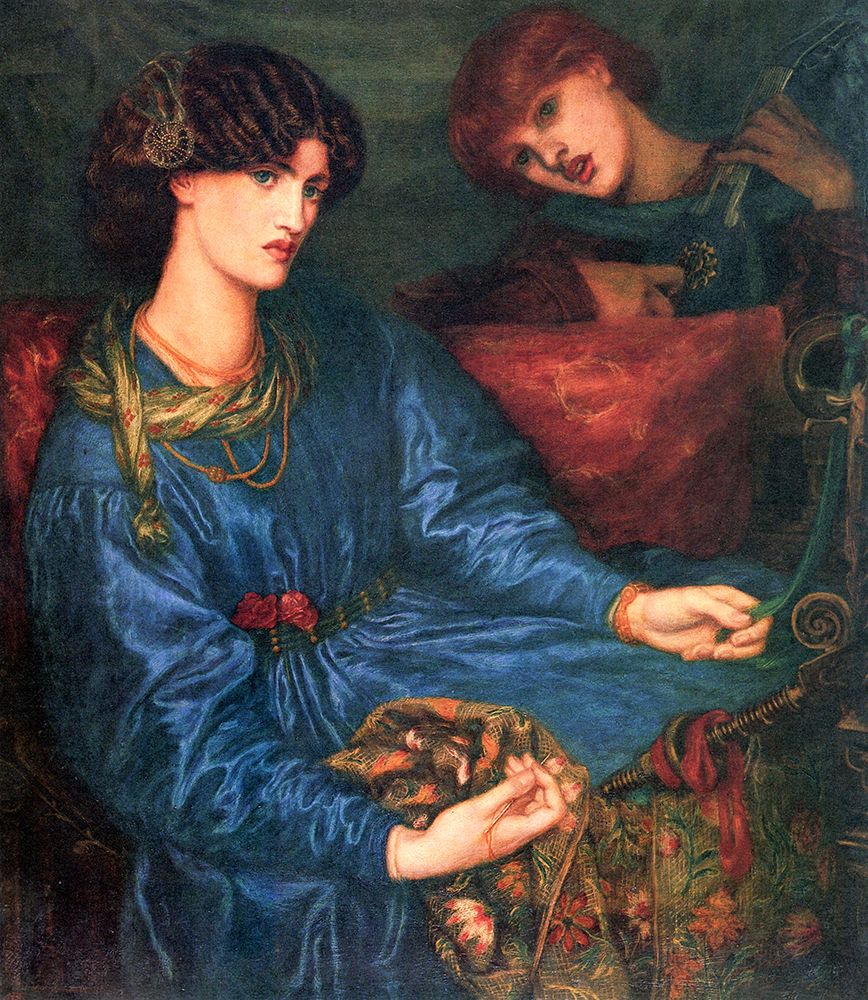 Rossetti, Dante Gabriel art print by Mariana 1868 for $57.95 CAD
