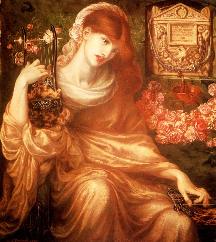 Rossetti, Dante Gabriel art print by The Roman Window 1874 for $57.95 CAD