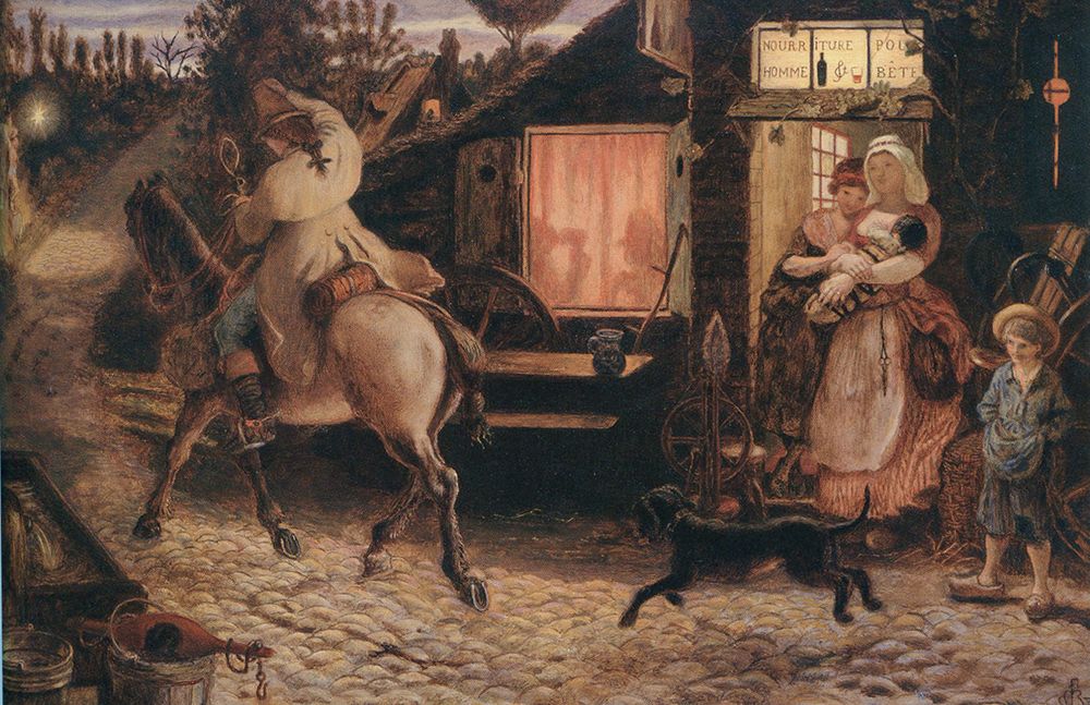 Brown, Ford Madox art print by The Traveller ca 1868 for $57.95 CAD