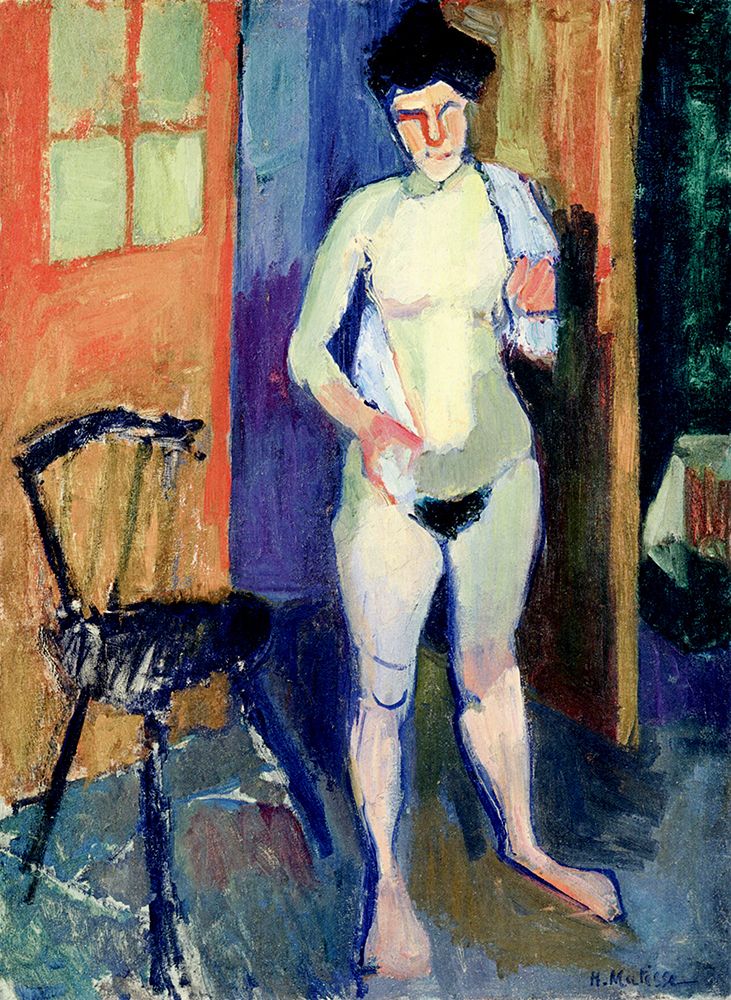 Matisse, Henri art print by Nude with a White Towel 1902 for $57.95 CAD