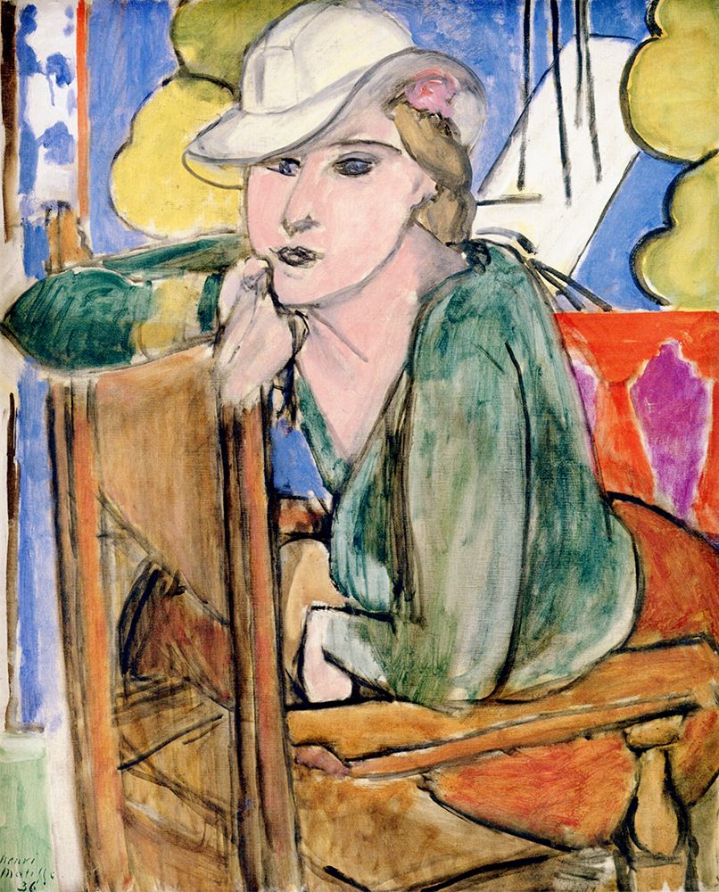 Matisse, Henri art print by The Green Blouse 1936 for $57.95 CAD