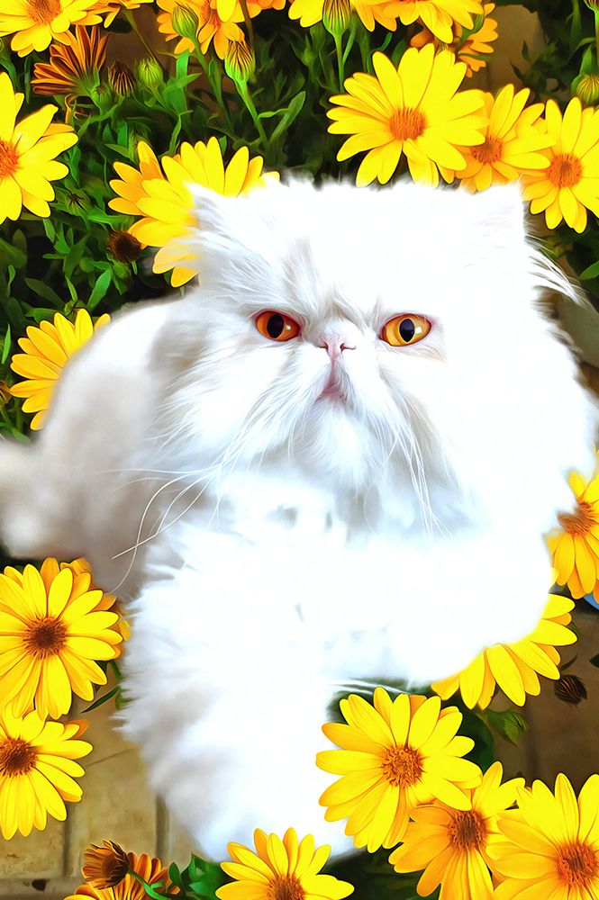 Among the Yellow Blooms art print by Vanessa Knight for $57.95 CAD