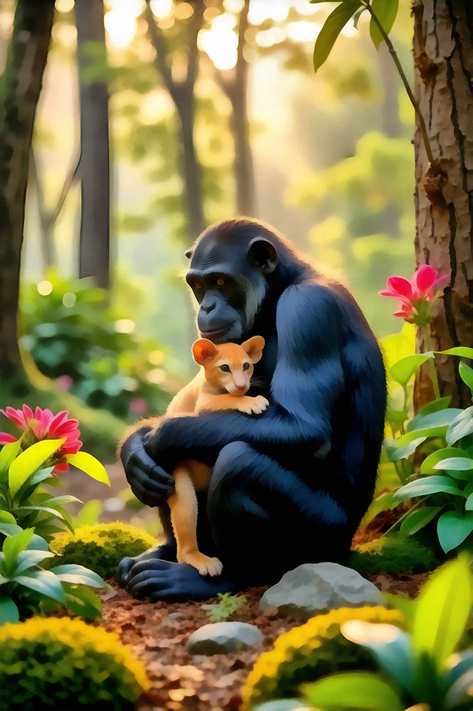 Best Friends IV art print by Vanessa Knight for $57.95 CAD