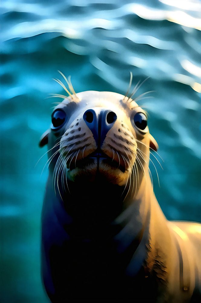 Excuse me, Are There More Fish art print by Vanessa Knight for $57.95 CAD