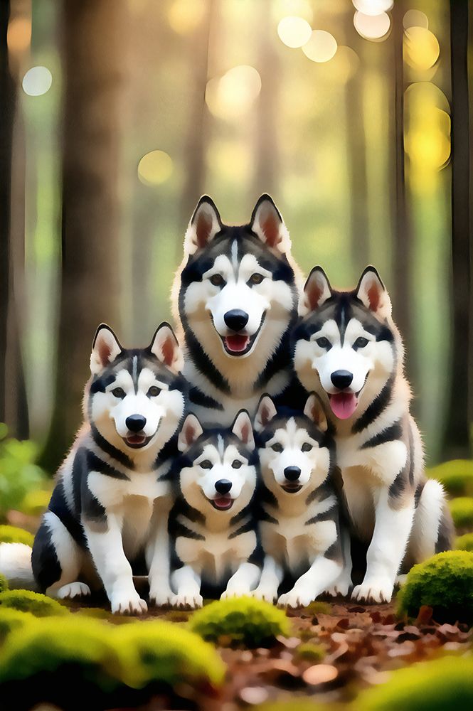 Family Gathering art print by Vanessa Knight for $57.95 CAD