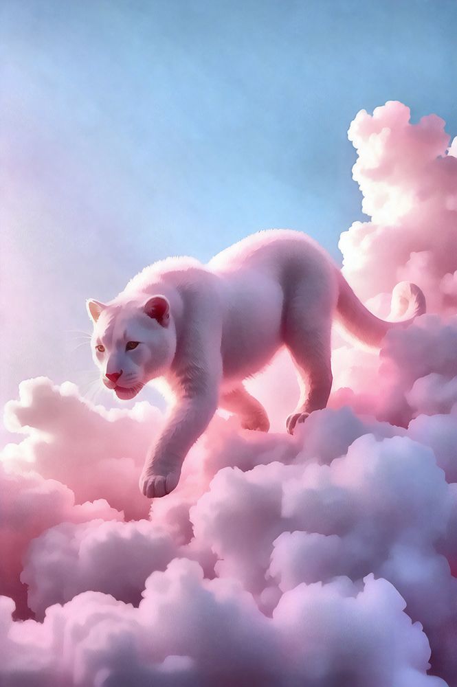 Fantasy Panther art print by Vanessa Knight for $57.95 CAD