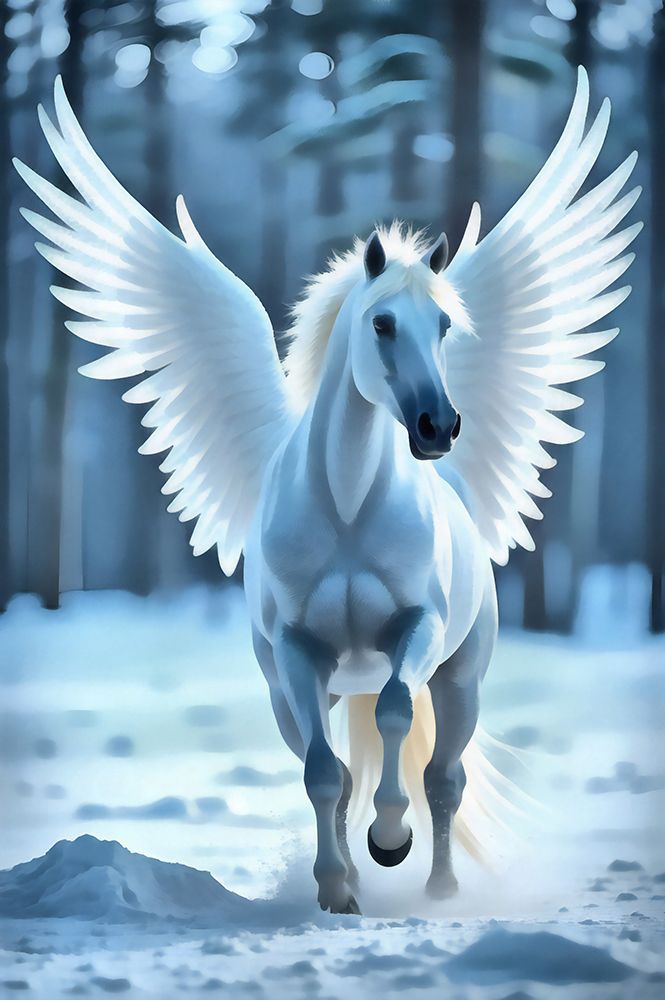 Fantasy Pegasus II art print by Vanessa Knight for $57.95 CAD