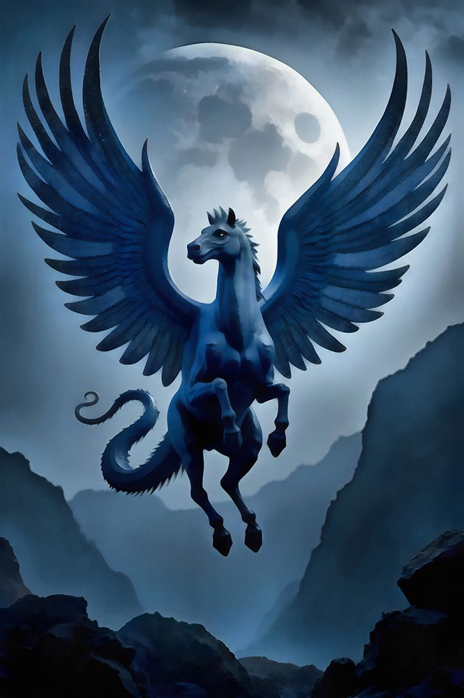 Fantasy Pegasus I art print by Vanessa Knight for $57.95 CAD