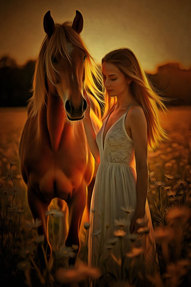 Horse Dreaming art print by Vanessa Knight for $57.95 CAD
